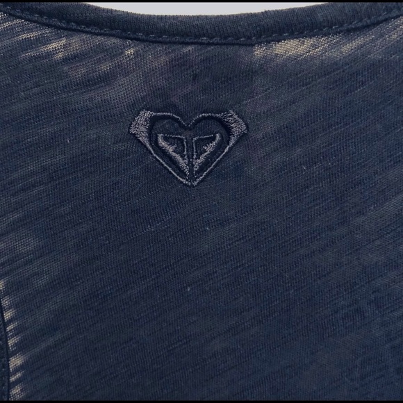 Roxy Navy Logo Tunic Tank - Picture 6 of 7
